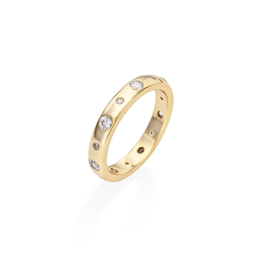 Srebrni prsten s cirkonom FEGBZ