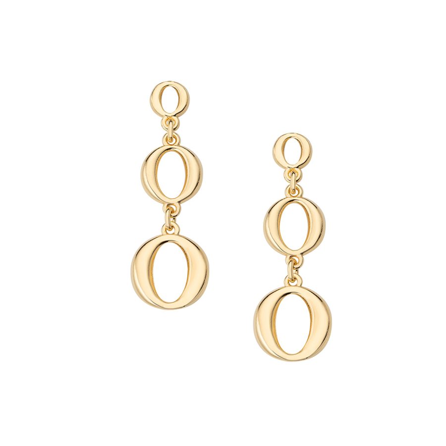 Pozlaćene naušnice ORAUG1