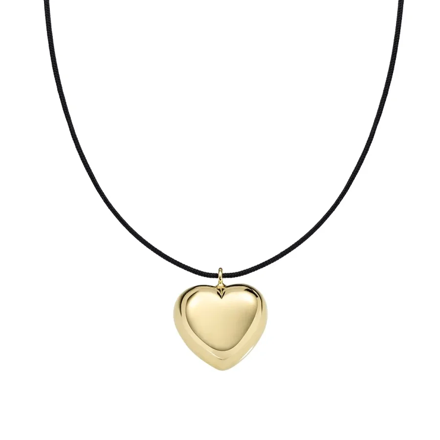 MY LOVE ZLATNA OGRLICA SA SRCEM S CRNOM UZICOM CLCOCUBONG3