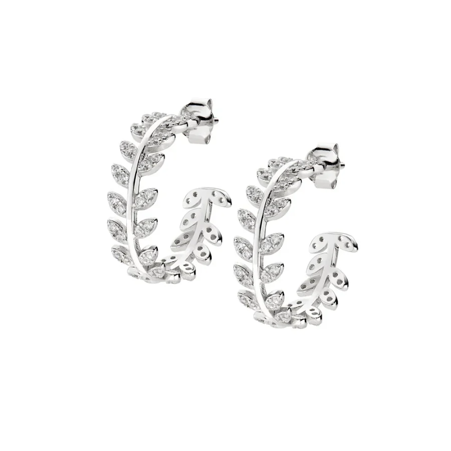 Naušnice s maslinovim listovima EOLBBZ