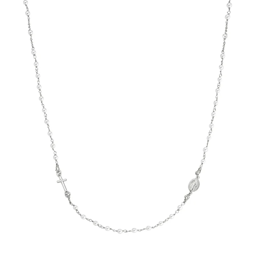 Krunica ogrlica s kristalnim perlama CROBPSW3